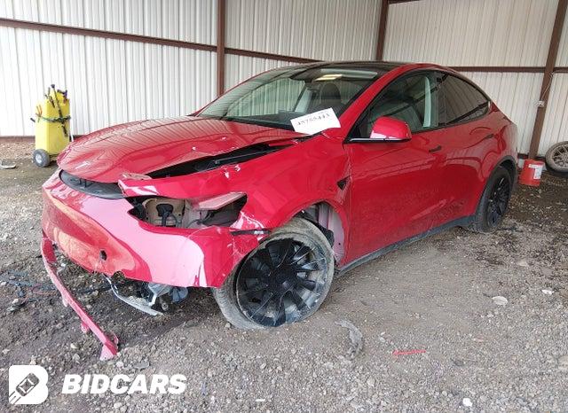 7SAYGDEE0PF794362 2023 Tesla Model Y photo no. 2