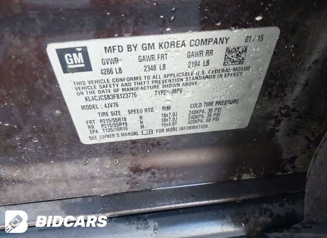 KL4CJCSB3FB123776 2015 Buick Encore photo no. 9