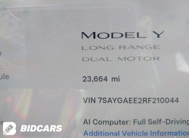 2024 Tesla MODEL Y — VIN 7SAYGAEE2RF210044, şəkil 15