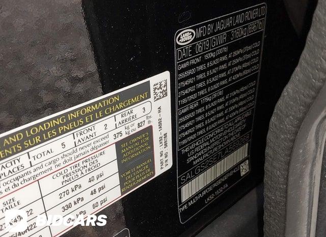 SALGS2SE7LA569268 2020 Land Rover Range Rover photo no. 9