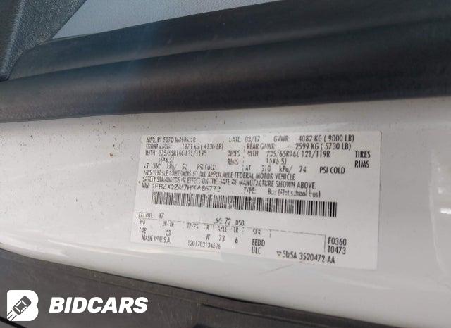 1FBZX2ZM7HKA86772 2017 Ford Transit-350 photo no. 9
