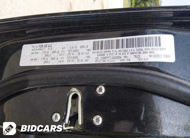 1C6RR7MT7JS262654 2018 RAM 1500 photo no. 9