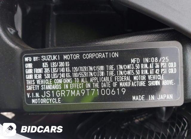 JS1GR7MA9T7100619 2026 Suzuki GSX-R750 photo no. 10