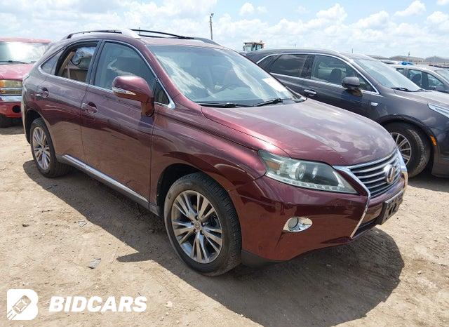 2T2ZK1BA4DC088295 2013 Lexus RX photo no. 1
