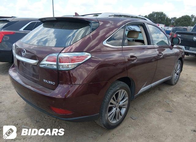 2T2ZK1BA4DC088295 2013 Lexus RX photo no. 4