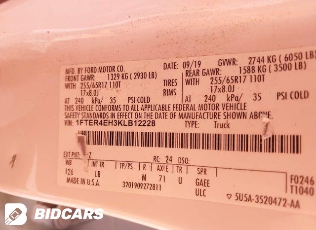 1FTER4EH3KLB12228 2019 Ford Ranger photo no. 9