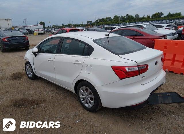 2017 KIA Rio — VIN KNADM4A30H6025332, şəkil 3