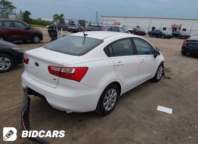 2017 KIA Rio — VIN KNADM4A30H6025332, şəkil 4