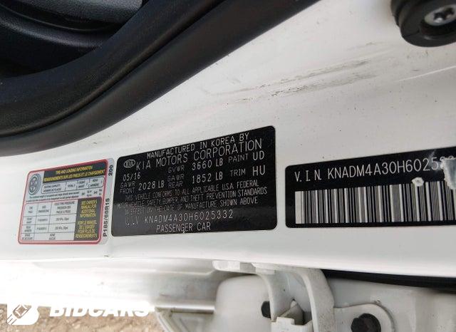 2017 KIA Rio — VIN KNADM4A30H6025332, şəkil 9
