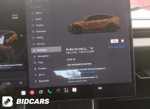 2026 Tesla MODEL Y — VIN 7SAYGDEE3TA697955, şəkil 7