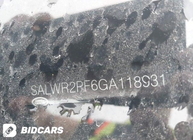 SALWR2PF6GA118931 2016 Land Rover Range Rover photo no. 9
