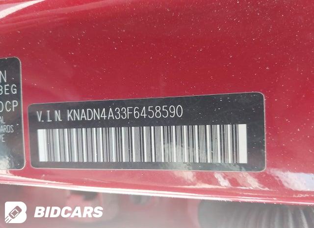 KNADN4A33F6458590 2015 KIA Rio photo no. 9