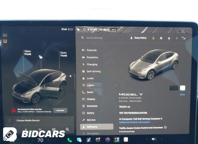 7SAYGDEE6SA343720 2025 Tesla Model Y photo no. 7