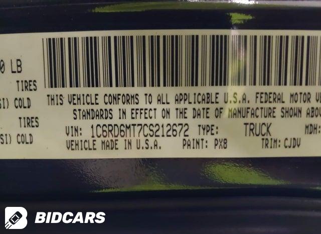 1C6RD6MT7CS212672 2012 RAM 1500 photo no. 9