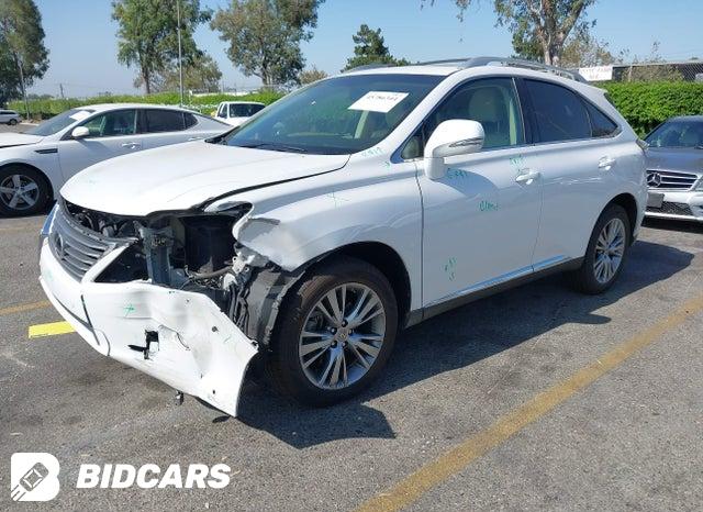 2T2ZK1BA5DC110983 2013 Lexus RX photo no. 2