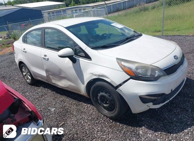 KNADN4A37G6626734 2016 KIA Rio photo no. 1
