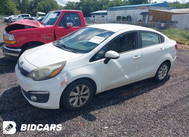 KNADN4A37G6626734 2016 KIA Rio photo no. 2