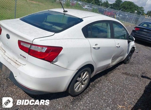 KNADN4A37G6626734 2016 KIA Rio photo no. 4