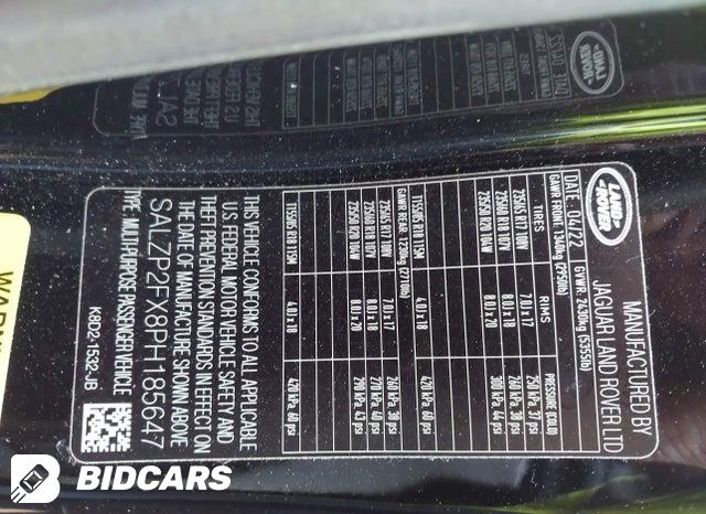 2023 Land Rover Range Rover — VIN SALZP2FX8PH185647, şəkil 9