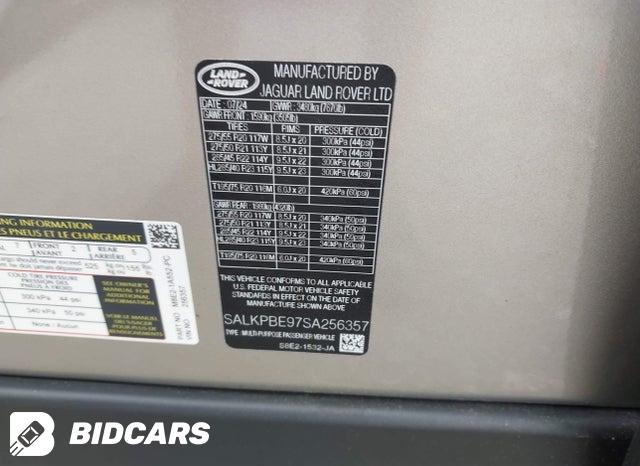 SALKPBE97SA256357 2025 Land Rover Range Rover photo no. 9