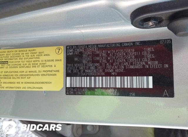 2T2GA31U95C038396 2005 Lexus RX photo no. 9