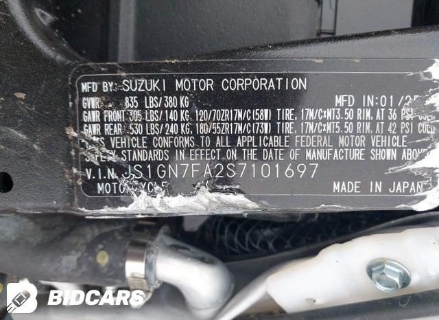 JS1GN7FA2S7101697 2025 Suzuki GSX-R600 photo no. 10