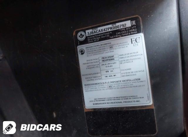 3JBACAX42PK000792 2023 Can-Am Commander Max photo no. 10