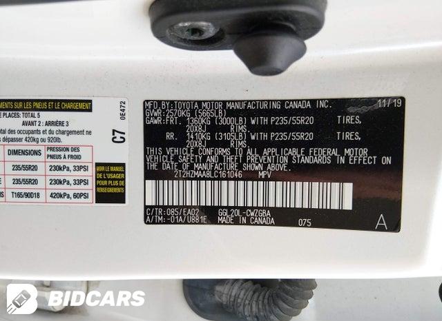 2T2HZMAA8LC161046 2020 Lexus RX photo no. 9