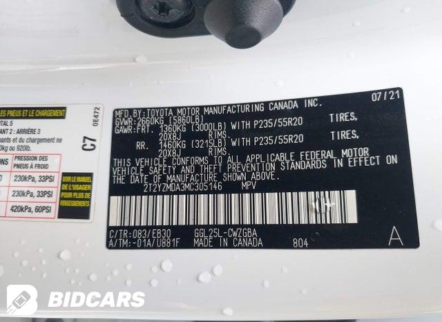 2T2YZMDA3MC305146 2021 Lexus RX photo no. 9