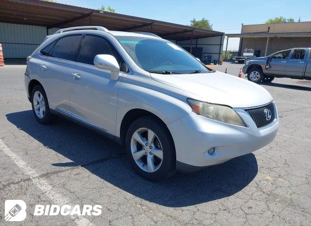 2T2ZK1BA3CC081868 2012 Lexus RX photo no. 1