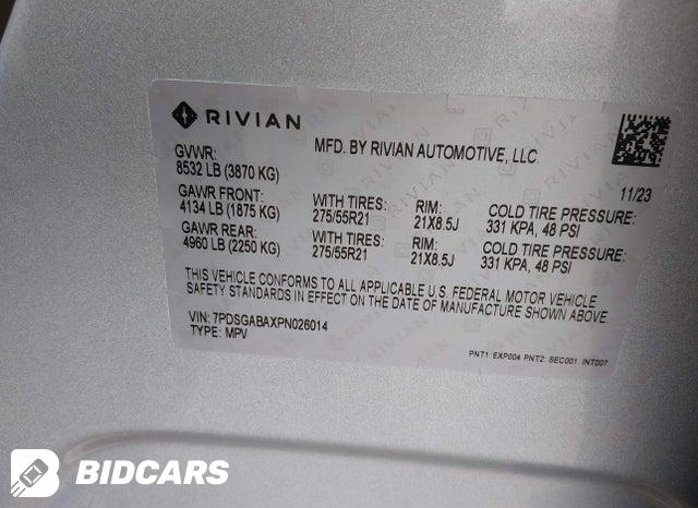 7PDSGABAXPN026014 2023 Rivian R1S photo no. 9