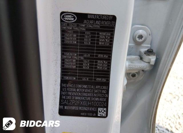 SALZP2FX6LH100024 2020 Land Rover Range Rover photo no. 9