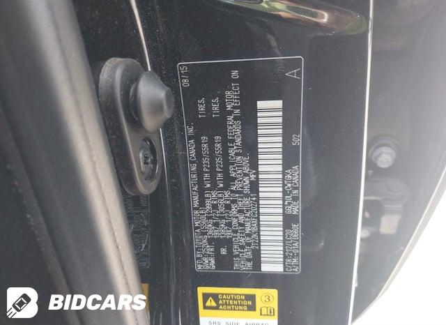 2T2ZK1BAXFC202741 2015 Lexus RX photo no. 9