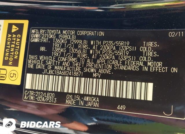 JTJBC1BA6B2418871 2011 Lexus RX photo no. 9