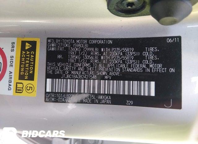 JTJBC1BA3B2421548 2011 Lexus RX photo no. 9