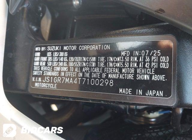 JS1GR7MA4T7100298 2026 Suzuki GSX-R750 photo no. 10