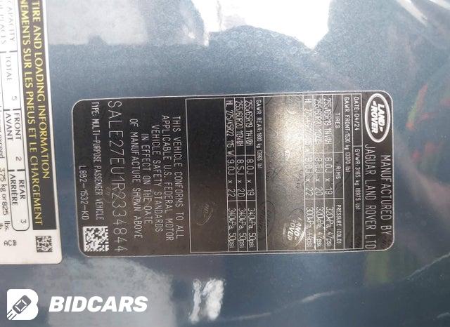 2024 Land Rover Defender — VIN SALE27EU1R2334844, şəkil 9