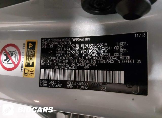 JTJBK1BA4E2460835 2014 Lexus RX photo no. 9