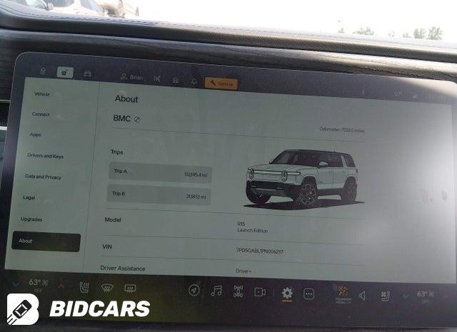 7PDSGABL1PN006297 2023 Rivian R1S photo no. 7