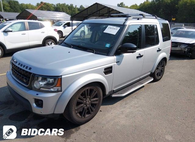 2016 Land Rover LR4 — VIN SALAG2V62GA807710, фото 2