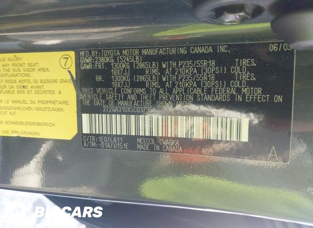 2T2GA31UX5C037399 2005 Lexus RX photo no. 9