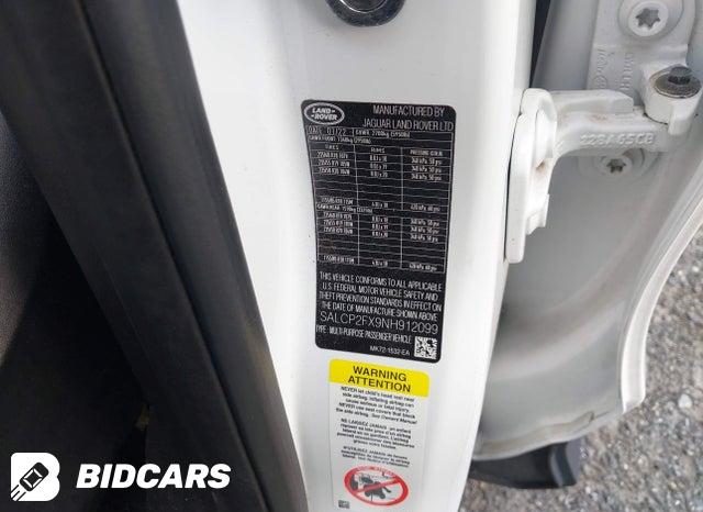 SALCP2FX9NH912099 2022 Land Rover Discovery photo no. 9