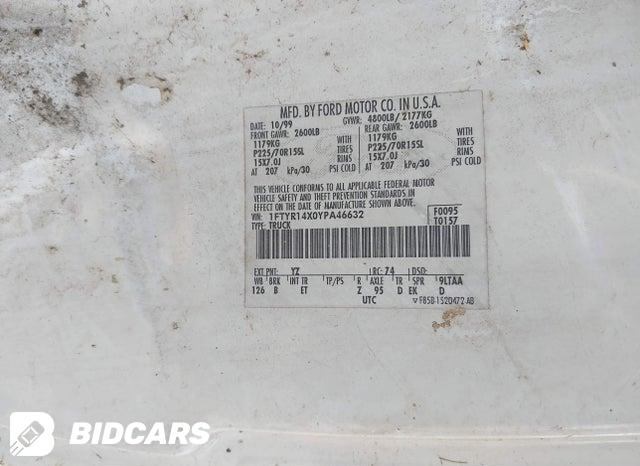 1FTYR14X0YPA46632 2000 Ford Ranger photo no. 9