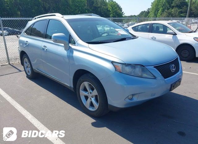 2T2BK1BA0AC012263 2010 Lexus RX photo no. 1