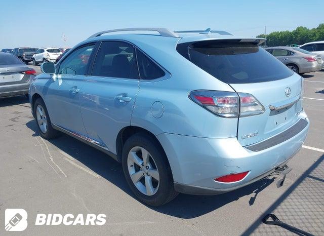 2T2BK1BA0AC012263 2010 Lexus RX photo no. 3