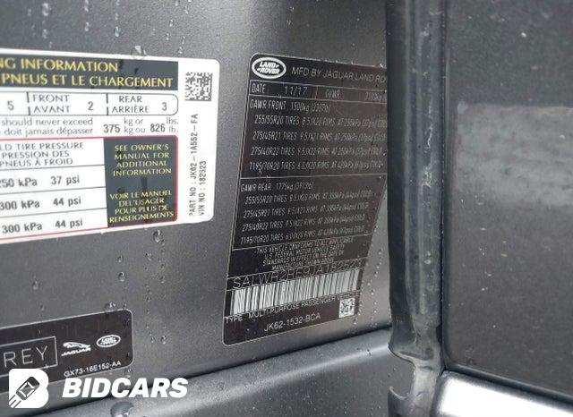 2018 Land Rover Range Rover — VIN SALWR2RE9JA182523, şəkil 9