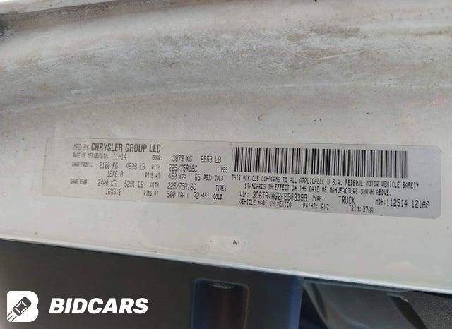 3C6TRVAG2FE503399 2015 RAM Promaster photo no. 9