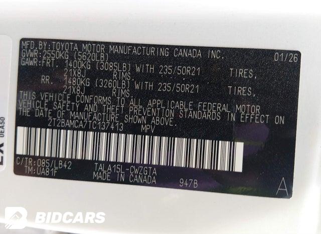 2T2BAMCA7TC137413 2026 Lexus RX photo no. 9