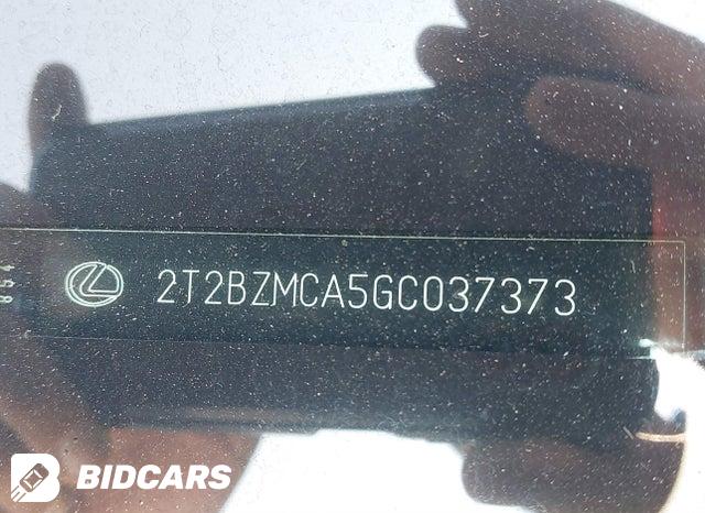 2T2BZMCA5GC037373 2016 Lexus RX photo no. 16