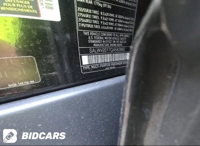 SALWV2EF7GA582860 2016 Land Rover Range Rover photo no. 8